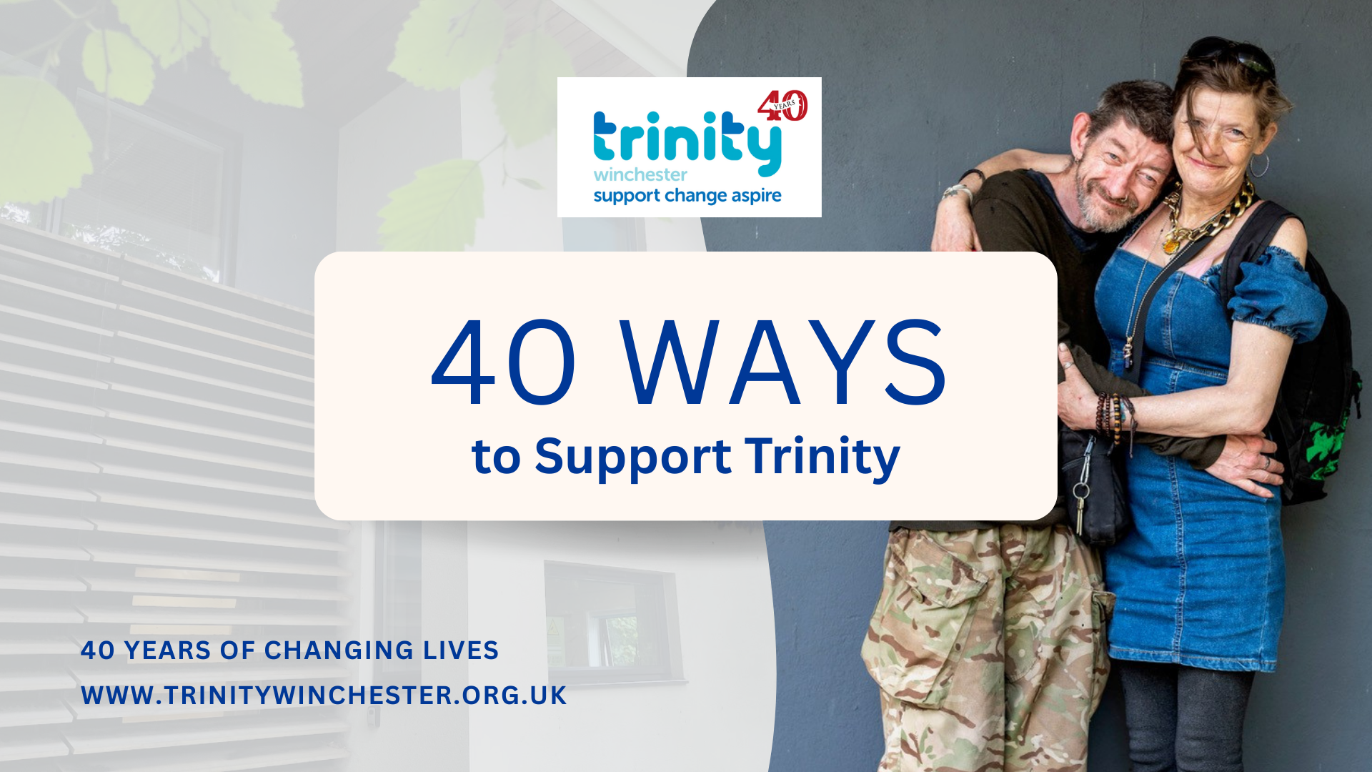 Trinity Marks Trinity Marks 40 Years of Changing Lives | Trinity Winchester
